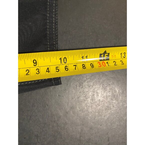 Volcom Board Shorts Mens 29 10" Black Beach Swim Trunks Cargo Style Pocket Y2K - Picture 6 of 6